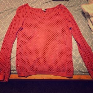 Hot pink Loft sweater